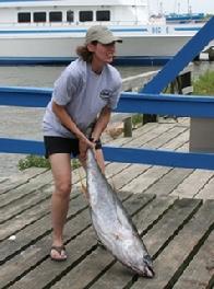A.Tiemann with a 60 lb Yellowfin on the T.O.O. organzied TBB 07
